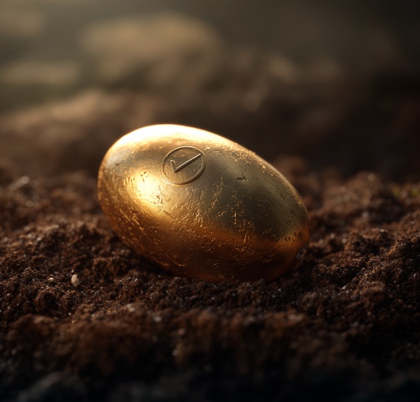 semente de soja dourada no solo